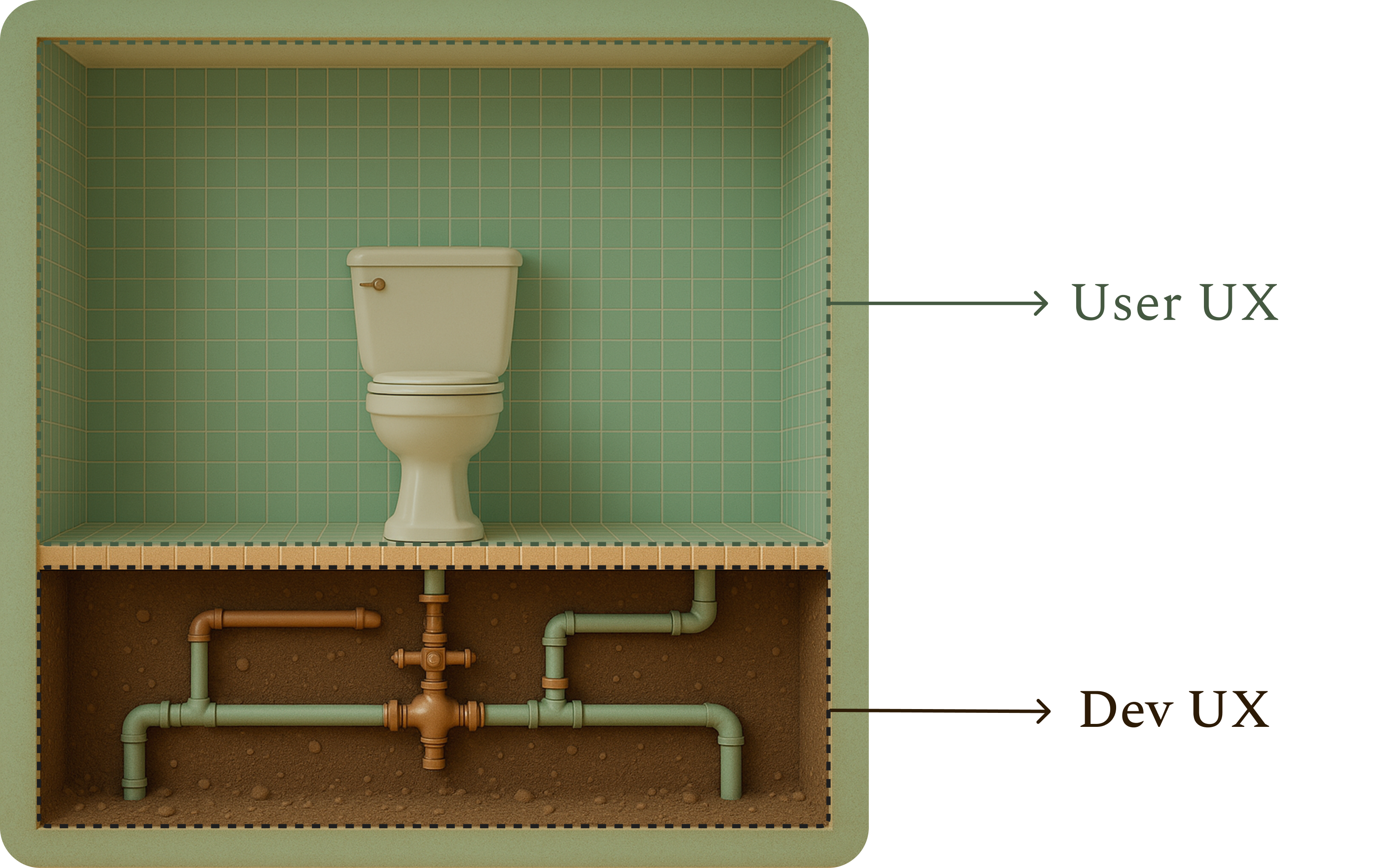 Developer and User UX Layers